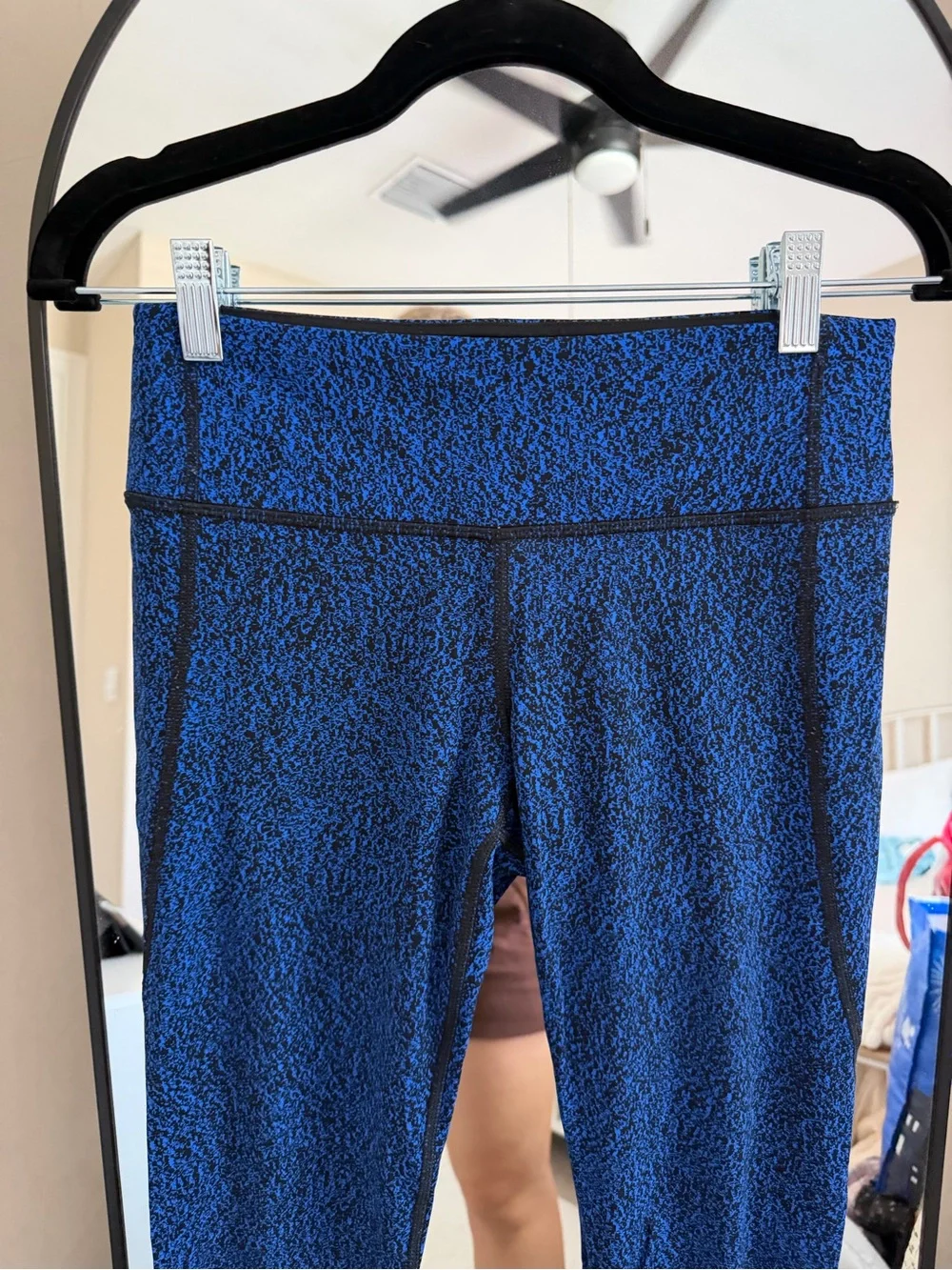 lululemon athletica Blue Speckled High-Rise Leggings